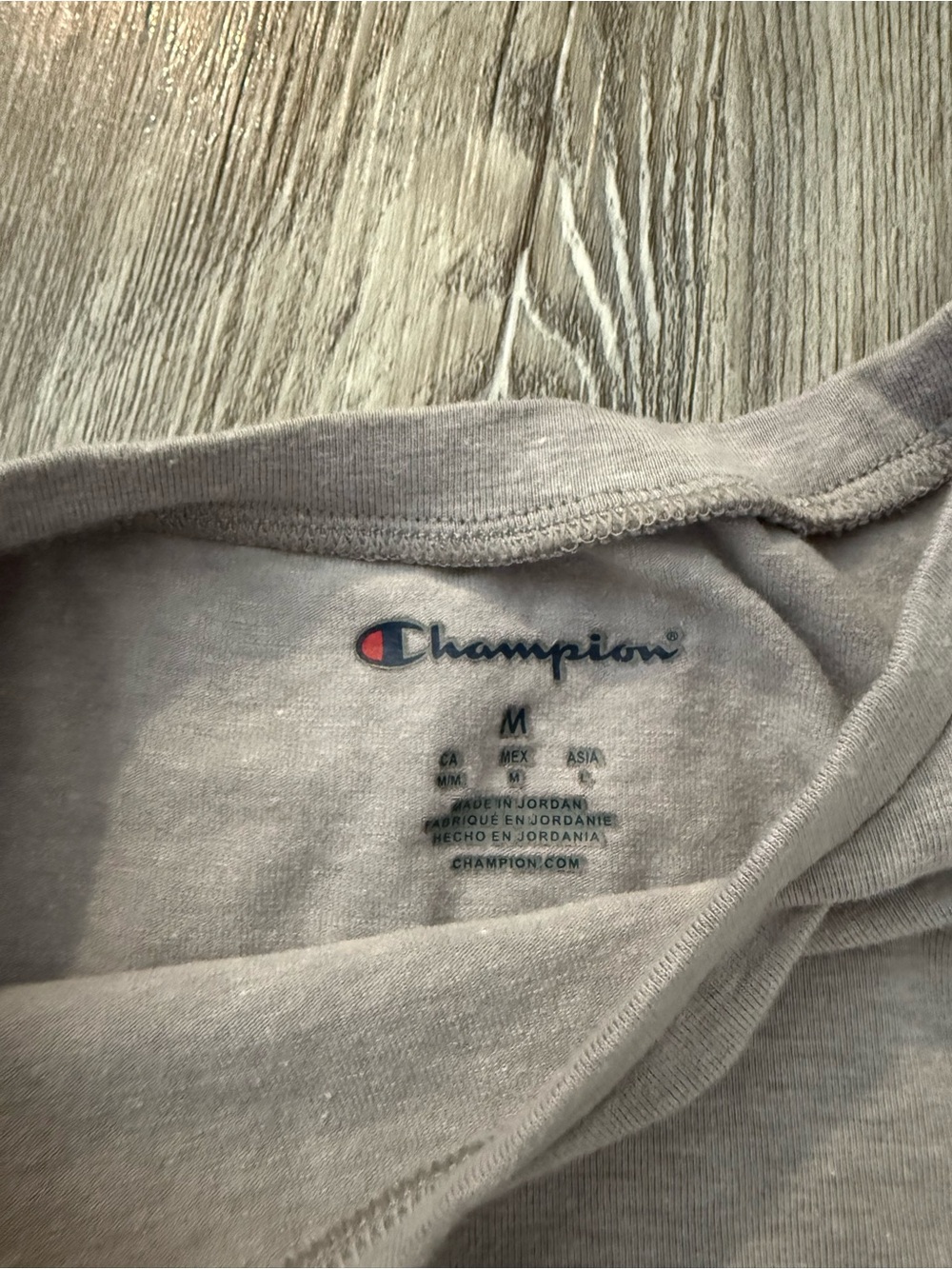 Champion Light Gray MAINE Sleeveless Crop Top - Picture 2 of 3